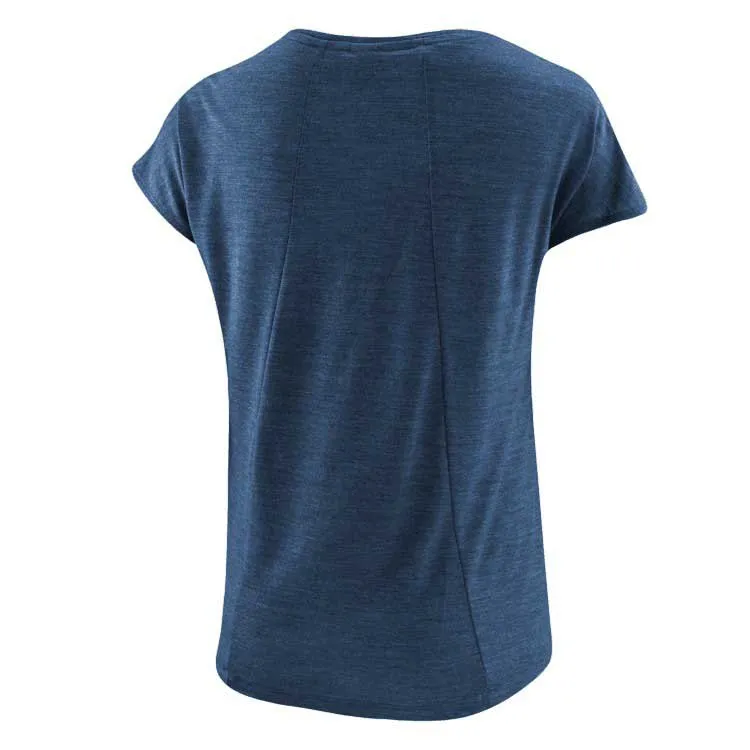 Löffler Loose Merino-tencel Kurzarm-t-shirt, Dark blue