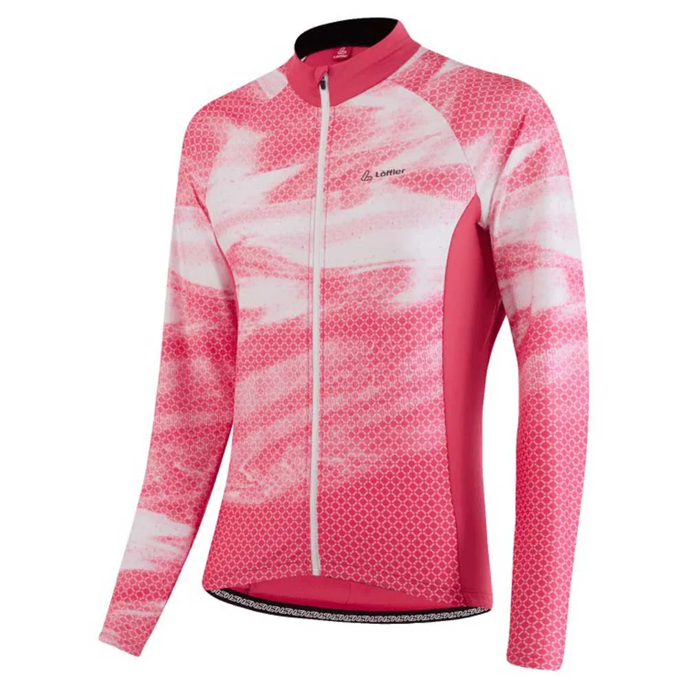 Löffler Nebula Langarm-trikot, Rouge red Löffler Nebula Langarm-trikot, Rouge red
