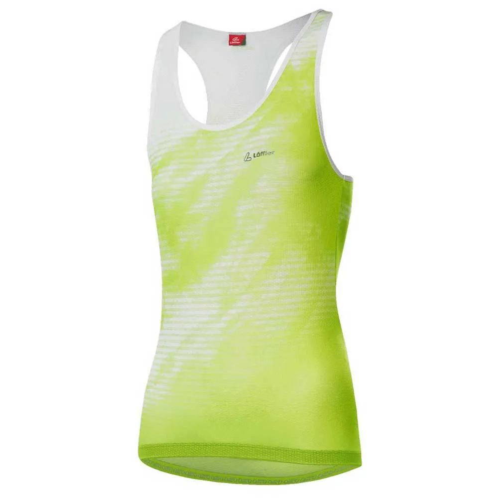 Löffler Racerback Aero ärmelloses T-shirt, Light green, XS Löffler Racerback Aero ärmelloses T-shirt, Light green, XS