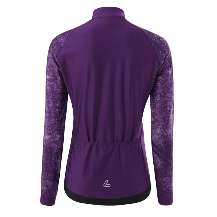 Löffler Taylor Langarm-trikot, Viola, XL