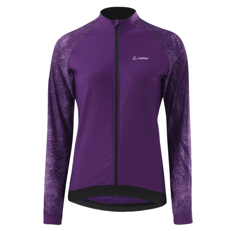 Löffler Taylor Langarm-trikot, Viola, XL