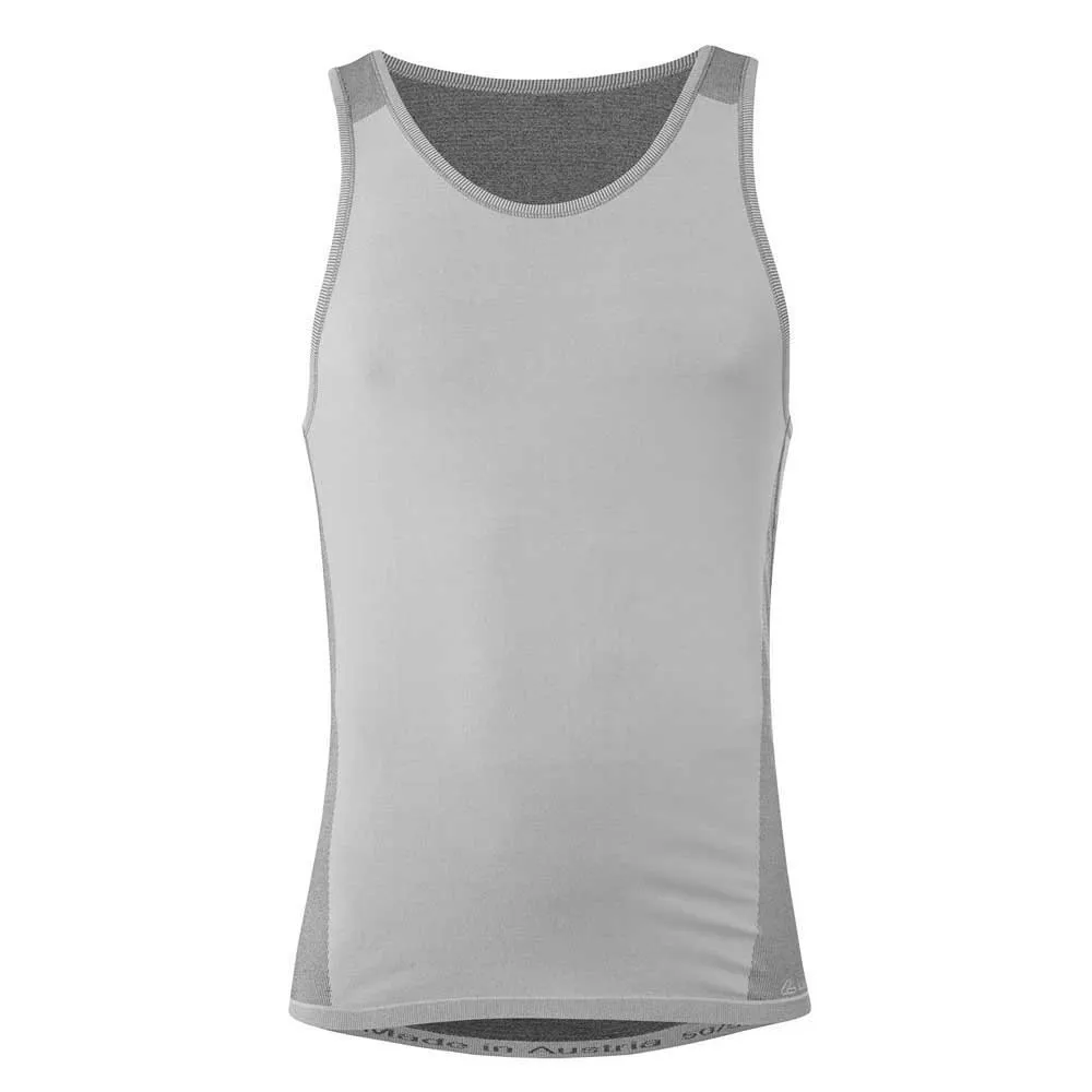 Löffler Transtex® Light ärmelloses T-shirt, Grey melange