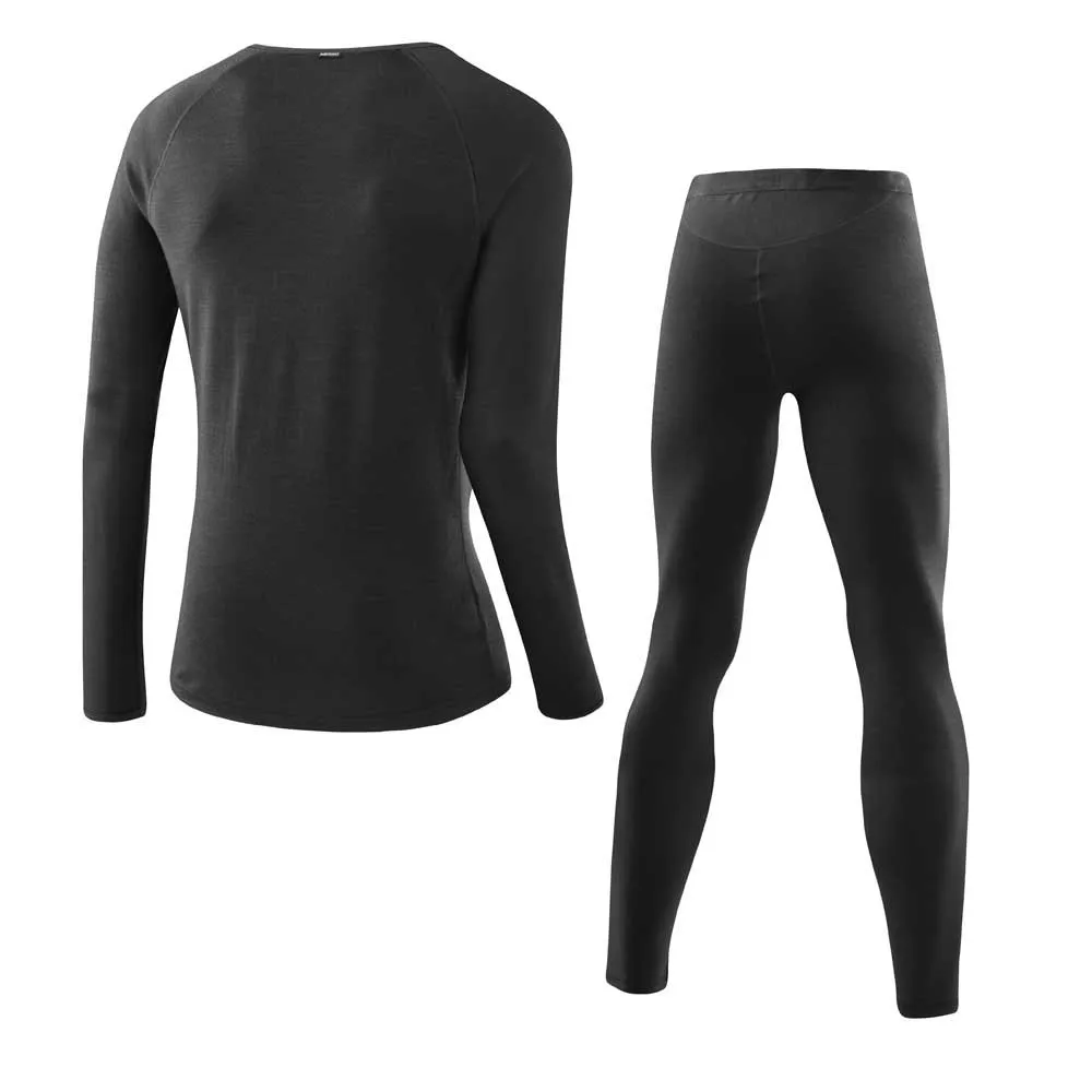 Löffler Transtex Merino Funktionsunterwäsche-set, Black Löffler Transtex Merino Funktionsunterwäsche-set, Black