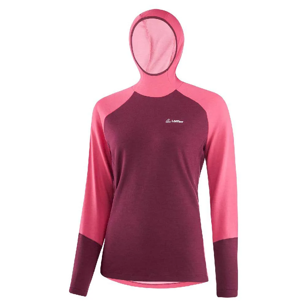 Löffler Transtex Merino Sweatshirt, Purple