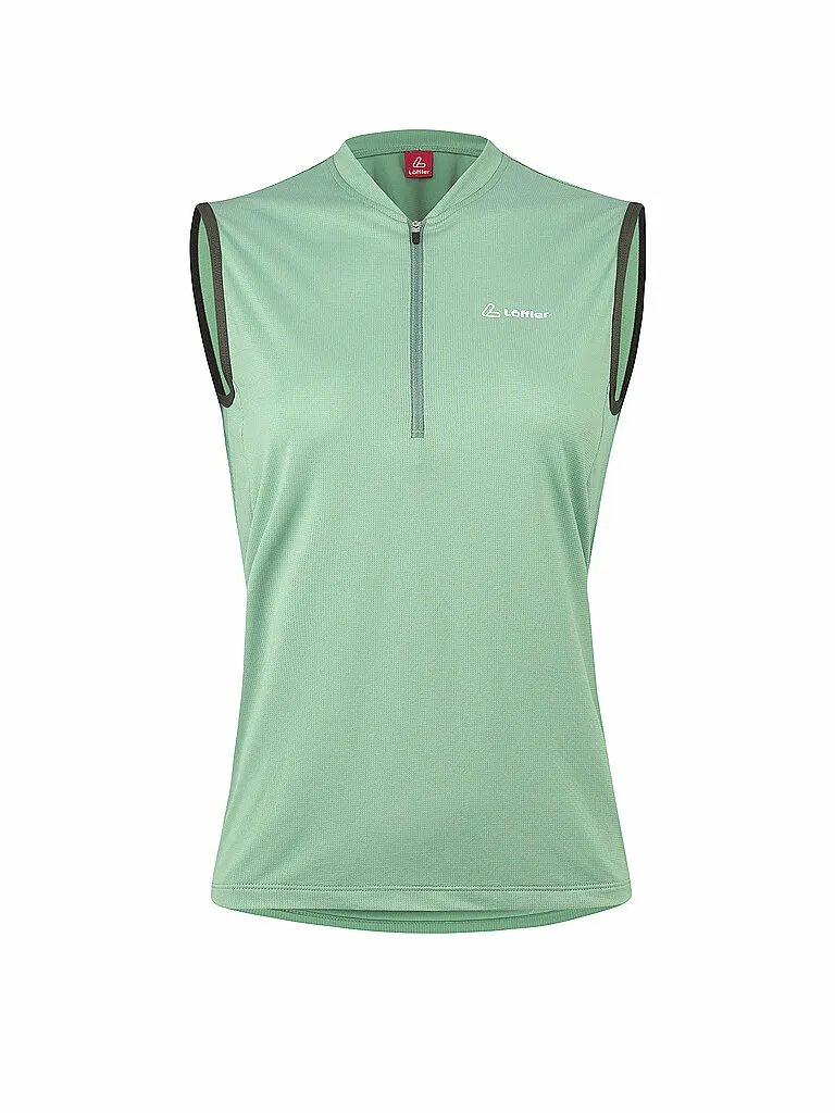 Löffler Zalf Zip Plain ärmelloses T-shirt Löffler Zalf Zip Plain ärmelloses T-shirt