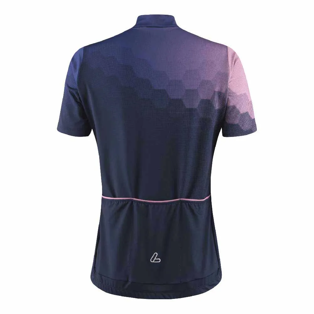 Löffler Zalf Zip Prisma Mid Kurzarm-radtrikot