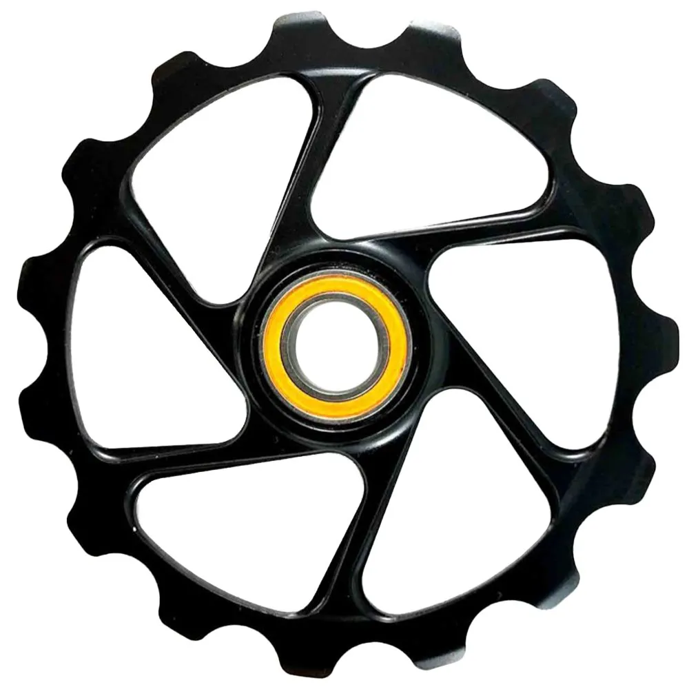 Lola 11s Ceramic Fahrrad-schaltröllchensatz, Black, 15t Lola 11s Ceramic Fahrrad-schaltröllchensatz, Black, 15t
