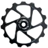 Lola 11s Ceramic Fahrrad-schaltröllchensatz, Black, 15t