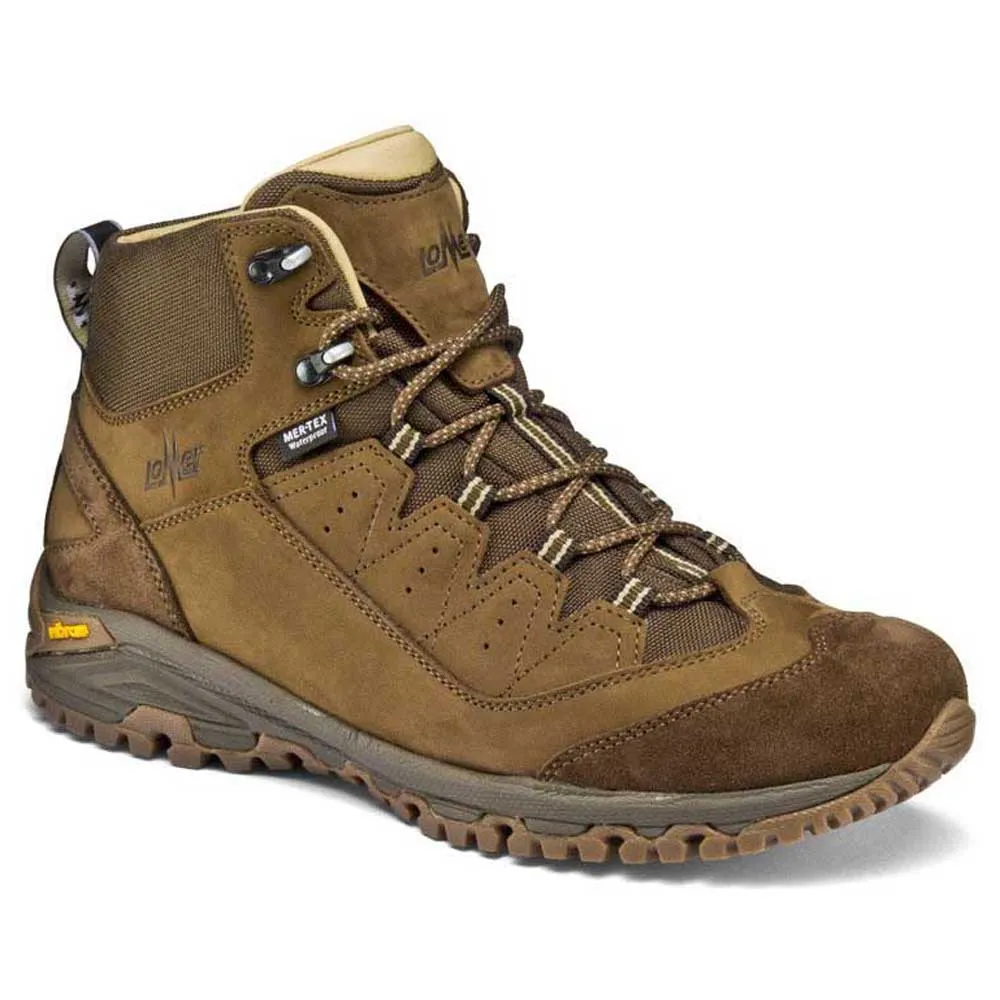 Lomer Sella High Mtx Nubuck Wanderstiefel, Brown