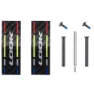 Look 20 Carbon Klingenersatzset, Blue, One Size