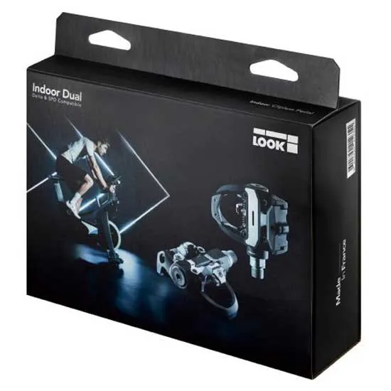 Look Dual Delta Spd Pedale, Black, One Size Look Dual Delta Spd Pedale, Black, One Size