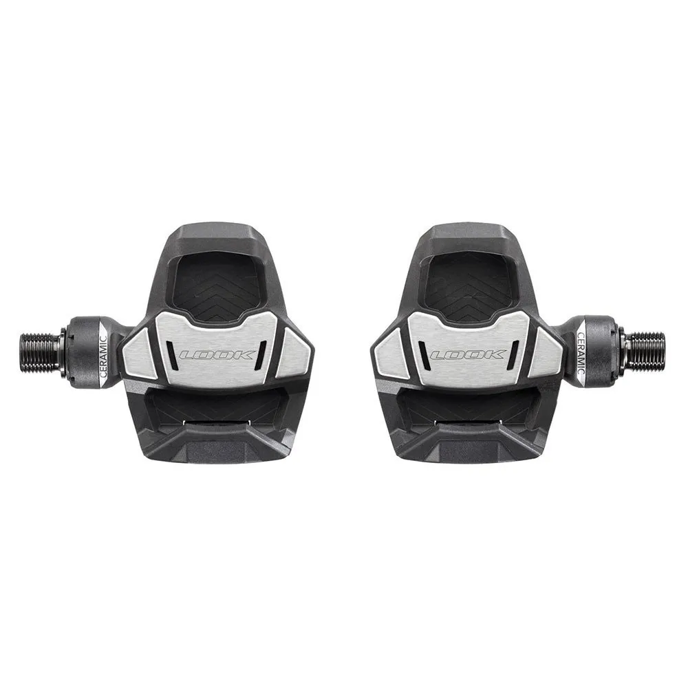Look Keo Blade Carbon Ceramic Ti Pedale, Black / grey, One Size Look Keo Blade Carbon Ceramic Ti Pedale, Black / grey, One Size