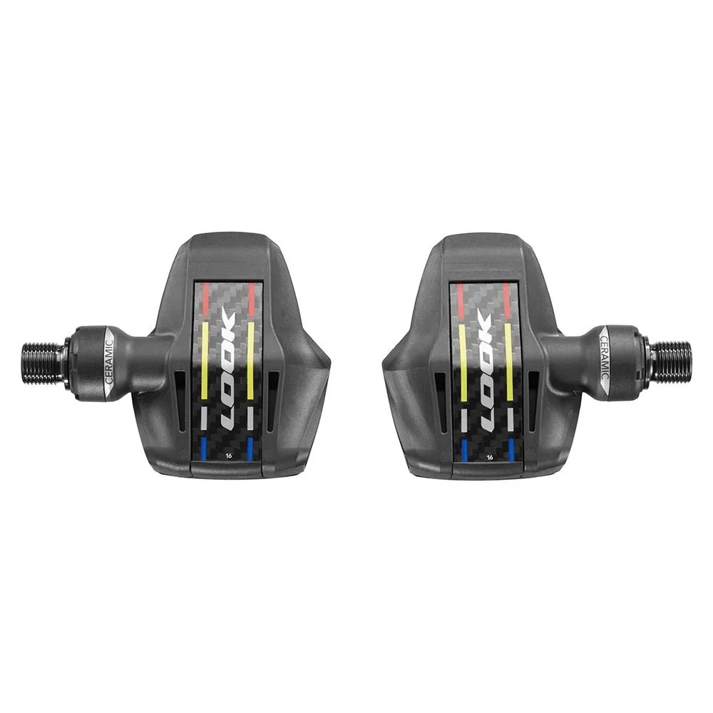 Look Keo Blade Carbon Ceramic Ti Pedale, Black / grey, One Size Look Keo Blade Carbon Ceramic Ti Pedale, Black / grey, One Size