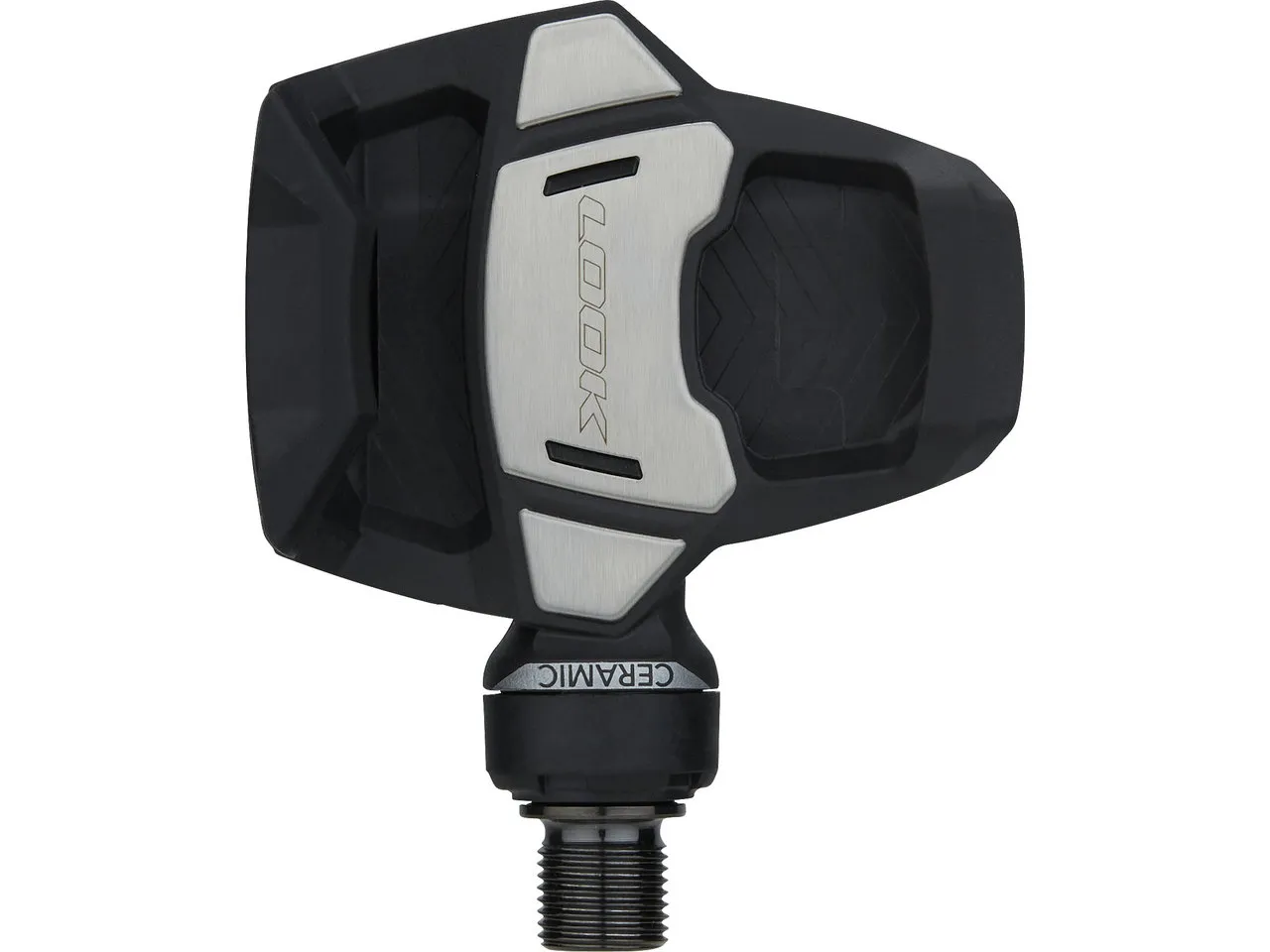 Look Keo Blade Ceramic Ti Klickpedale, Schwarz, One Size