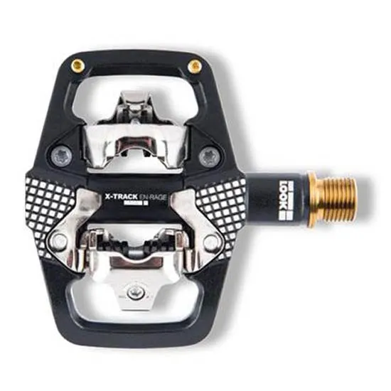 Look X-track En-rage Plus Titanium Pedale, Black, One Size Look X-track En-rage Plus Titanium Pedale, Black, One Size
