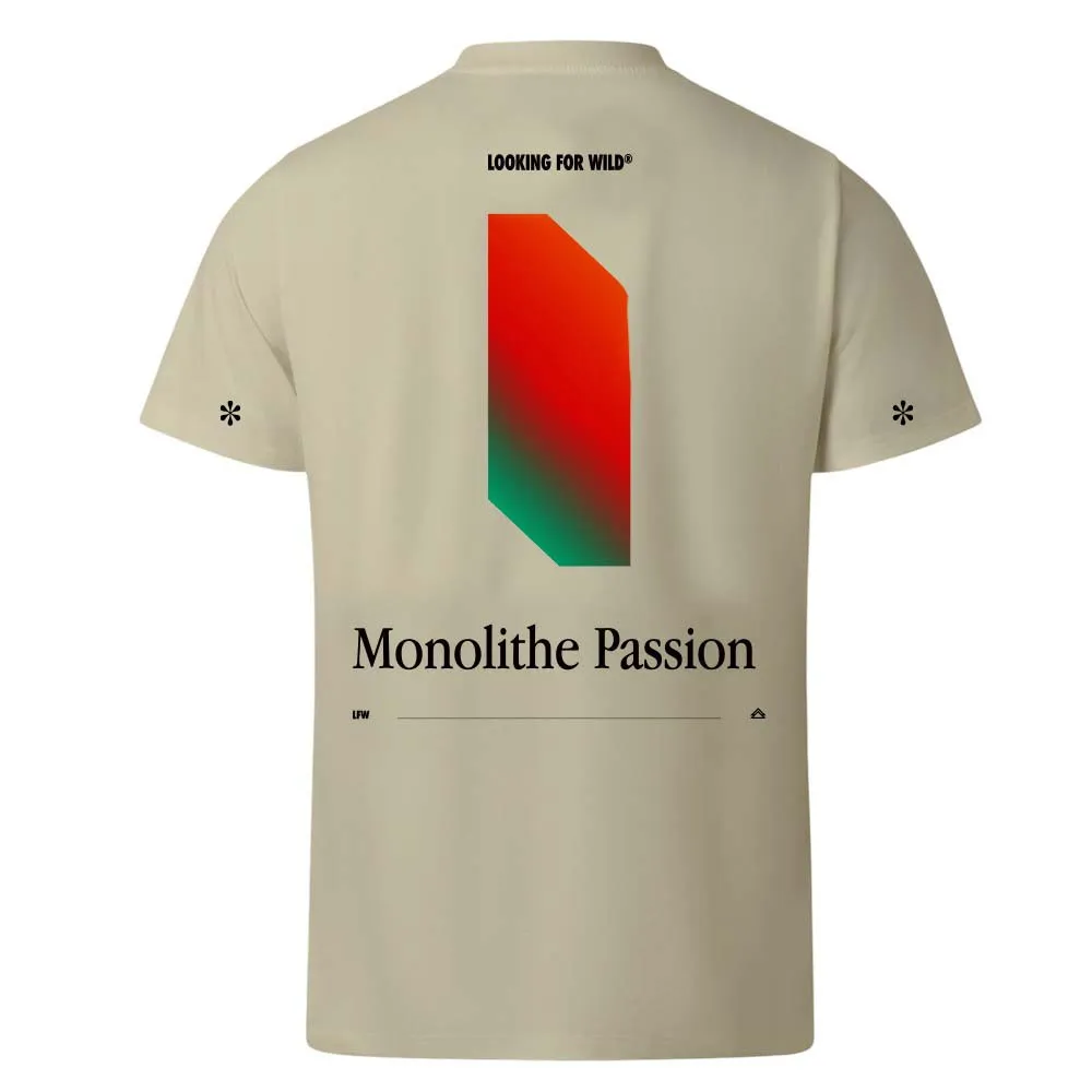 LOOKING FOR WILD Monolithe Kurzarm-t-shirt, Cloud cream LOOKING FOR WILD Monolithe Kurzarm-t-shirt, Cloud cream