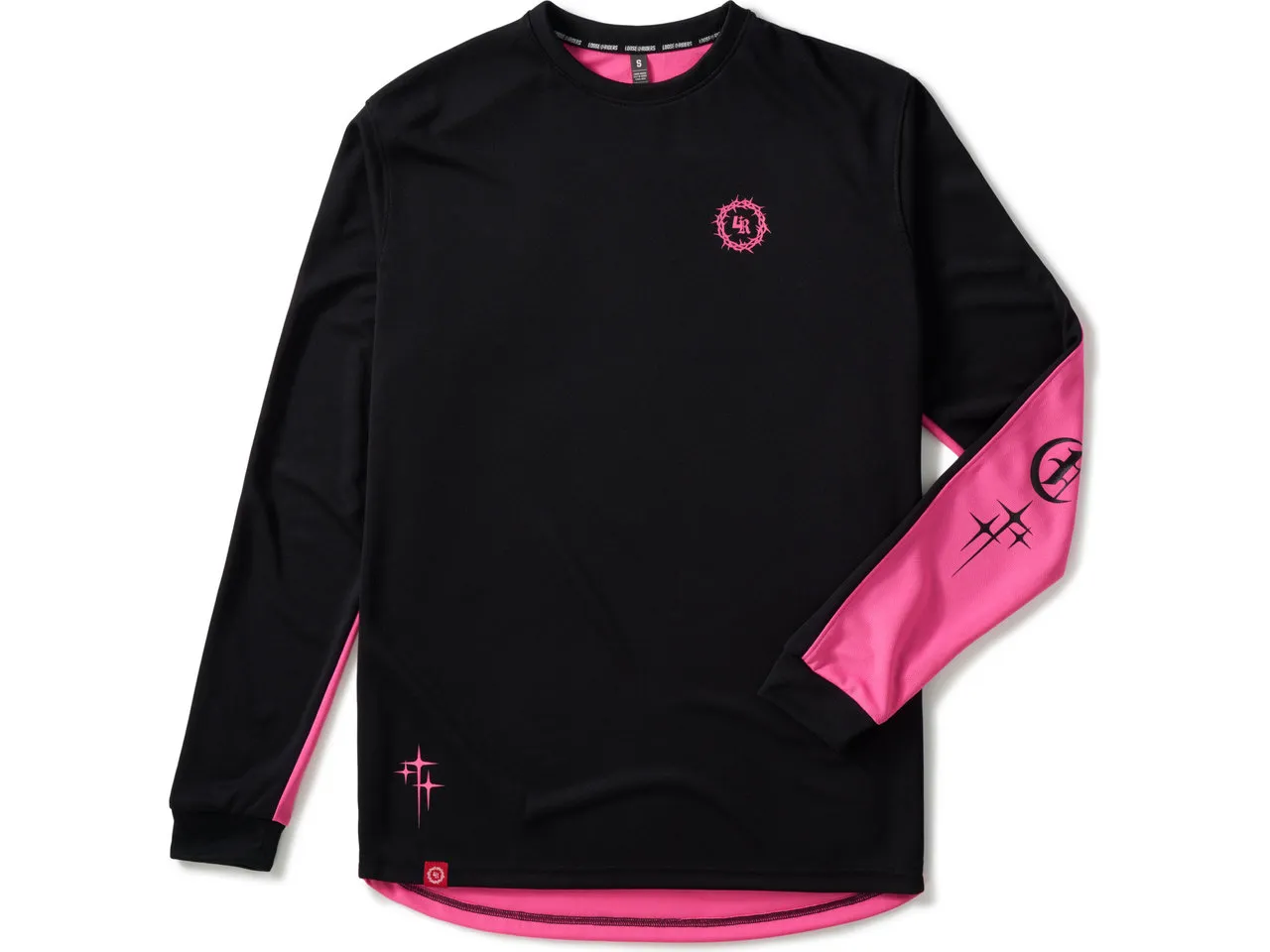 Loose Riders C/S 2 Tone L/S Jersey, Lila Loose Riders C/S 2 Tone L/S Jersey, Lila