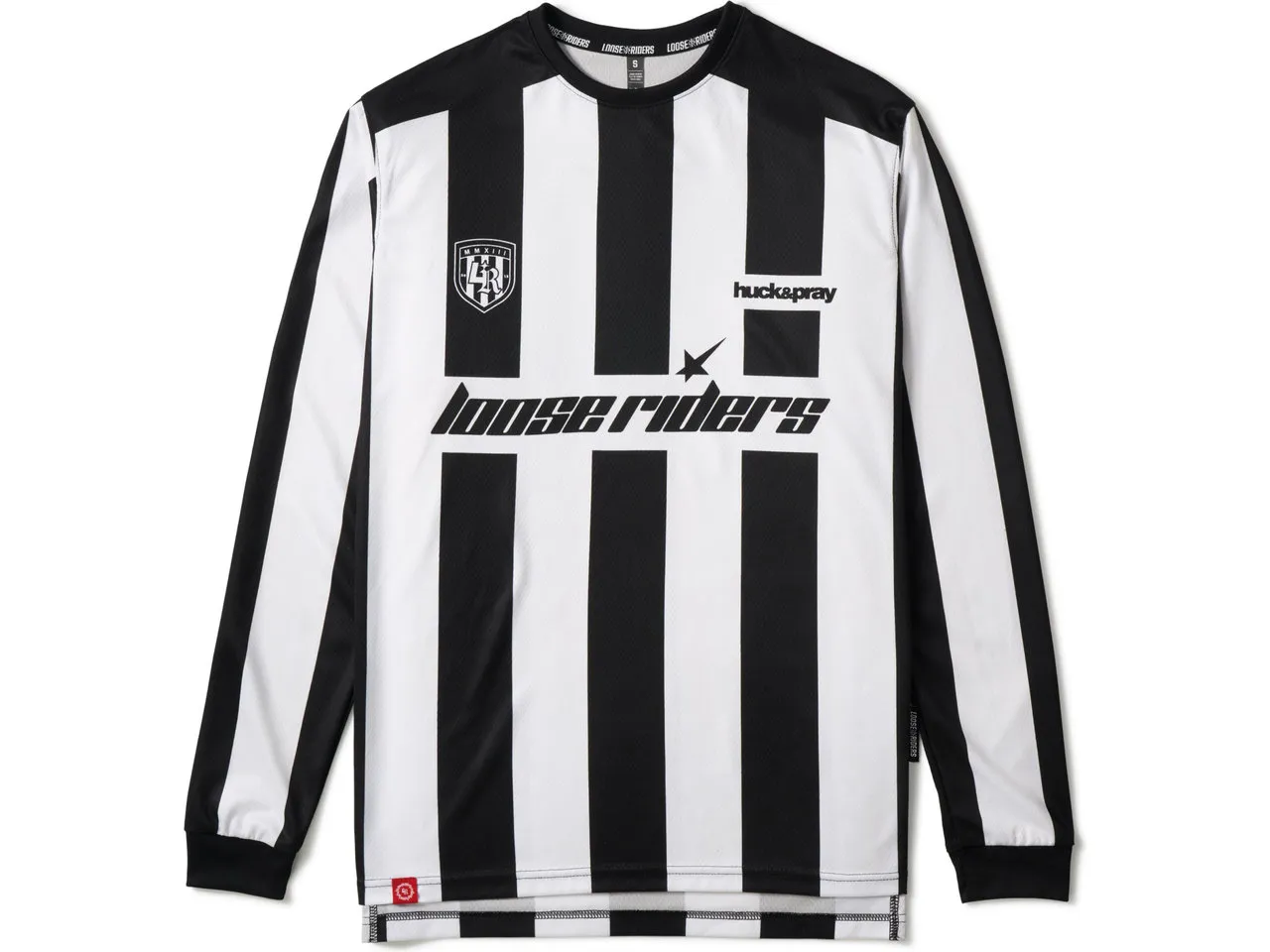 Loose Riders Derby L/S Jersey, Weiß Loose Riders Derby L/S Jersey, Weiß