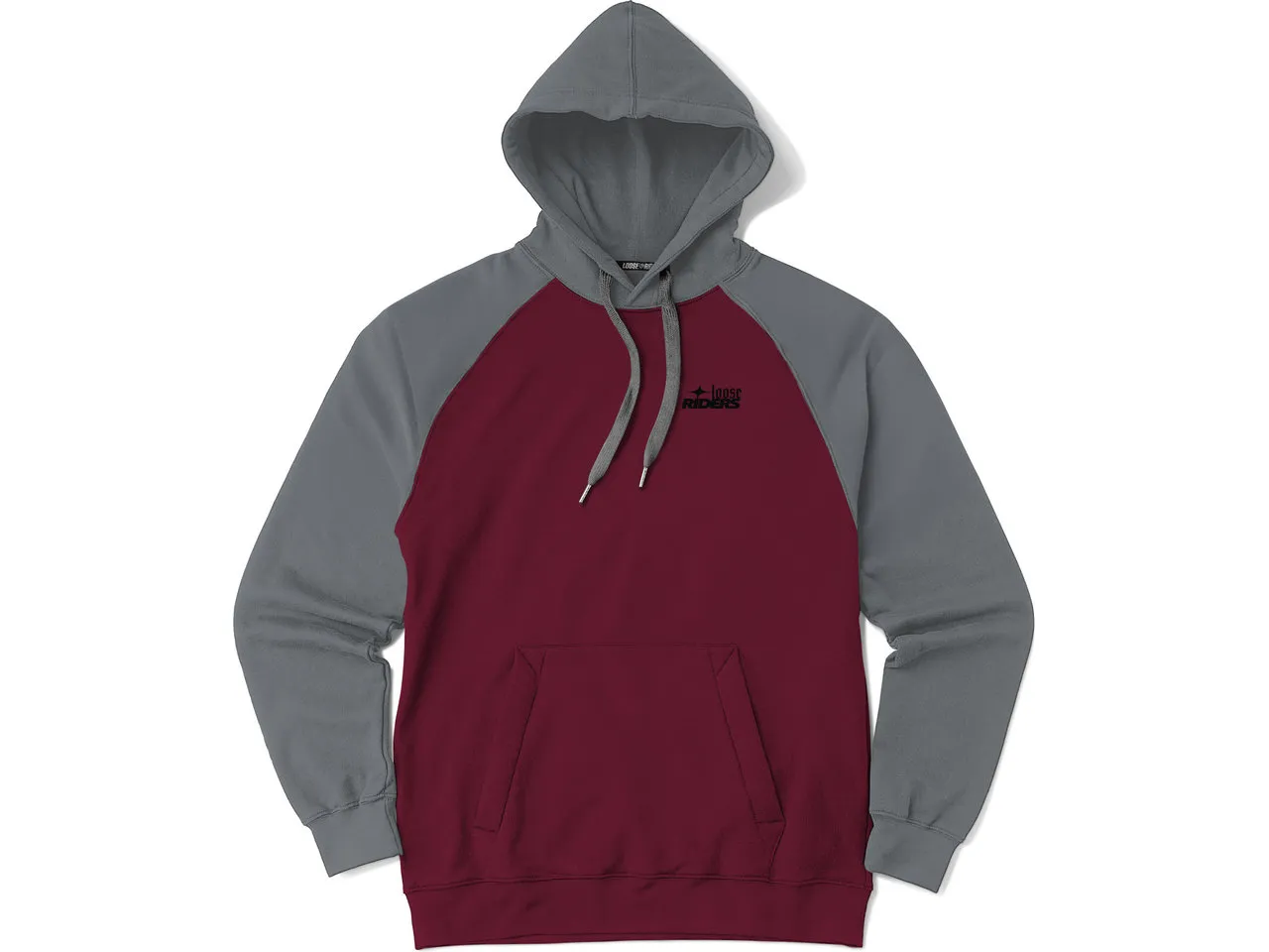 Loose Riders Essentials Hoodie, Rot Loose Riders Essentials Hoodie, Rot