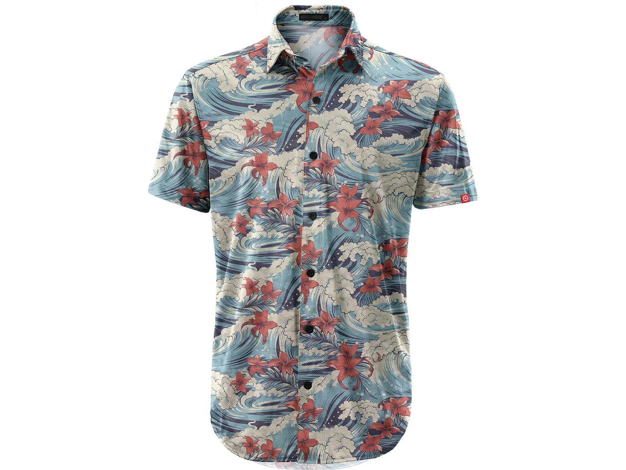 Loose Riders Party Shirt, Blau