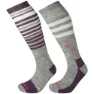 Lorpen S2mwe Ski Mid 2 Pack Eco Socken, Grey / plum