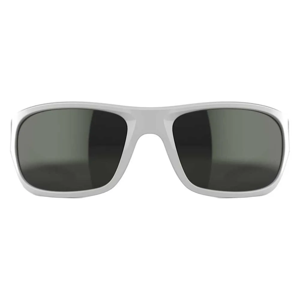 Loubsol Allos 2.0 Polarized Polarisierte Sonnenbrille unisex, White, Green Polarized/CAT3