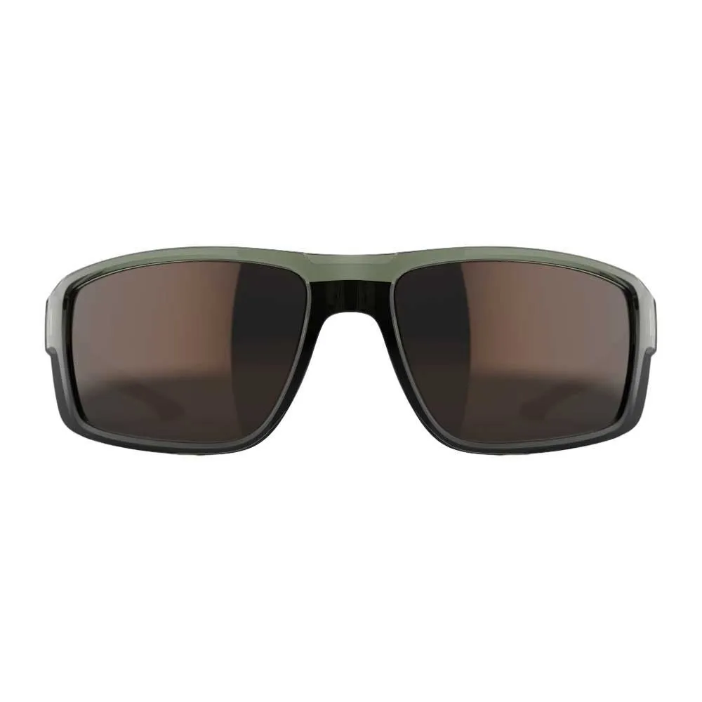 Loubsol Spi Polarized Polarisierte Sonnenbrille unisex, Olive green, Brown Polarized/CAT3
