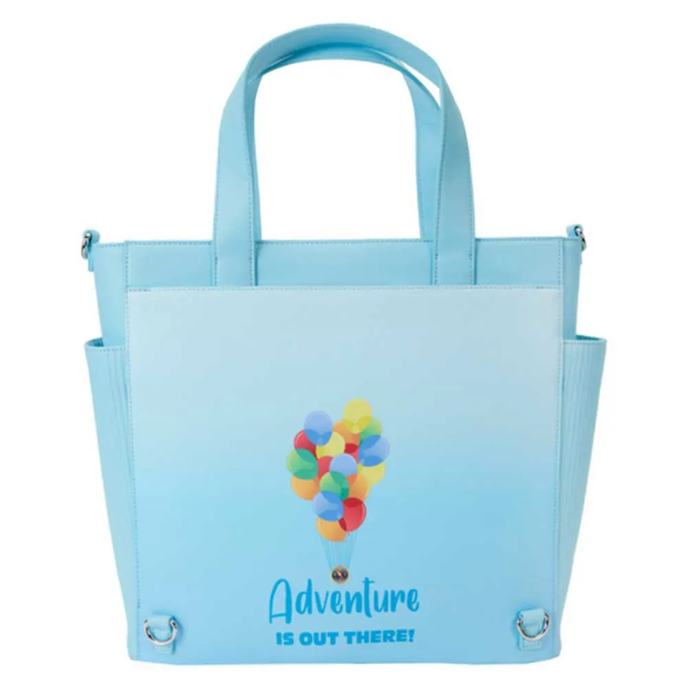 Loungefly Ballonhaus 15-jähriges Jubiläum Oben Disney Pixar Tasche, Multicolor Loungefly Ballonhaus 15-jähriges Jubiläum Oben Disney Pixar Tasche, Multicolor