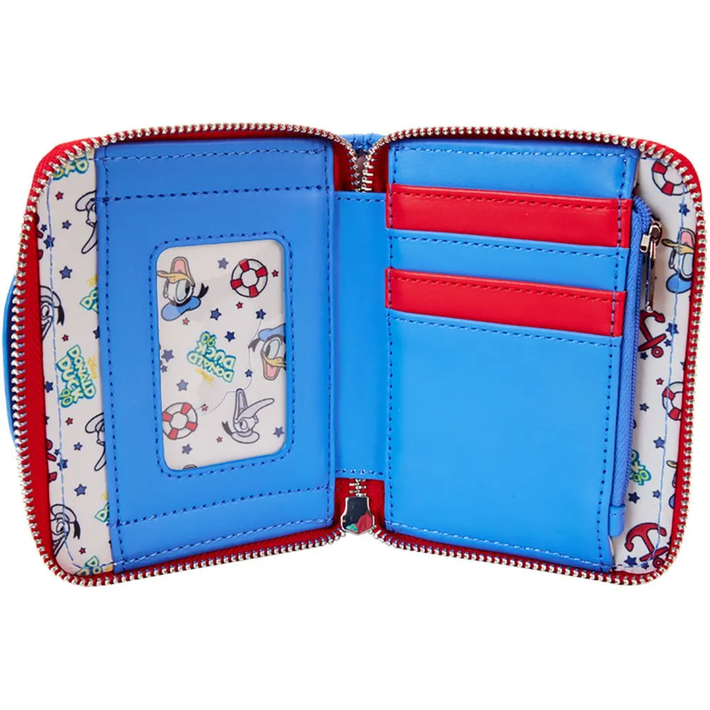 Loungefly Donald Duck 90 Jahre Jubiläums-geldbörse, Multicolor, One Size Loungefly Donald Duck 90 Jahre Jubiläums-geldbörse, Multicolor, One Size