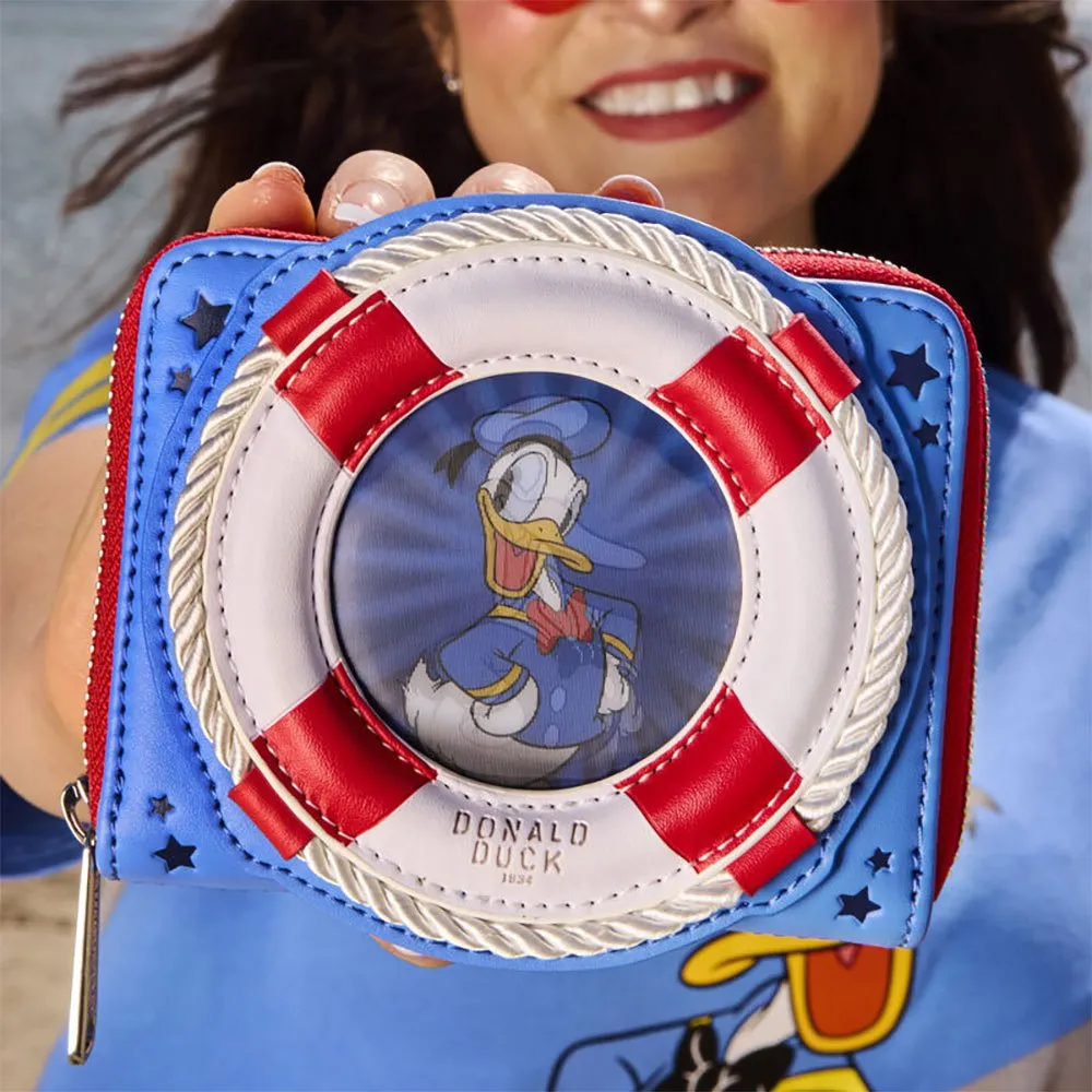 Loungefly Donald Duck 90 Jahre Jubiläums-geldbörse, Multicolor, One Size Loungefly Donald Duck 90 Jahre Jubiläums-geldbörse, Multicolor, One Size