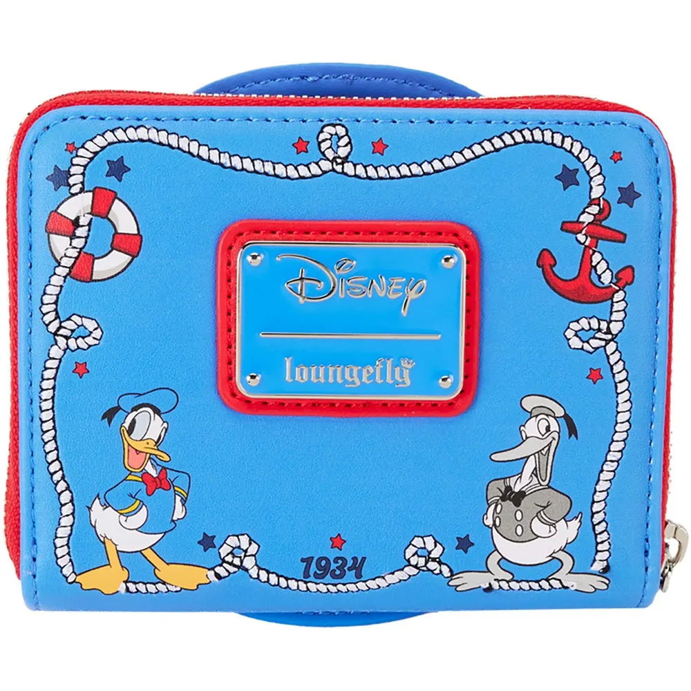 Loungefly Donald Duck 90 Jahre Jubiläums-geldbörse, Multicolor, One Size Loungefly Donald Duck 90 Jahre Jubiläums-geldbörse, Multicolor, One Size