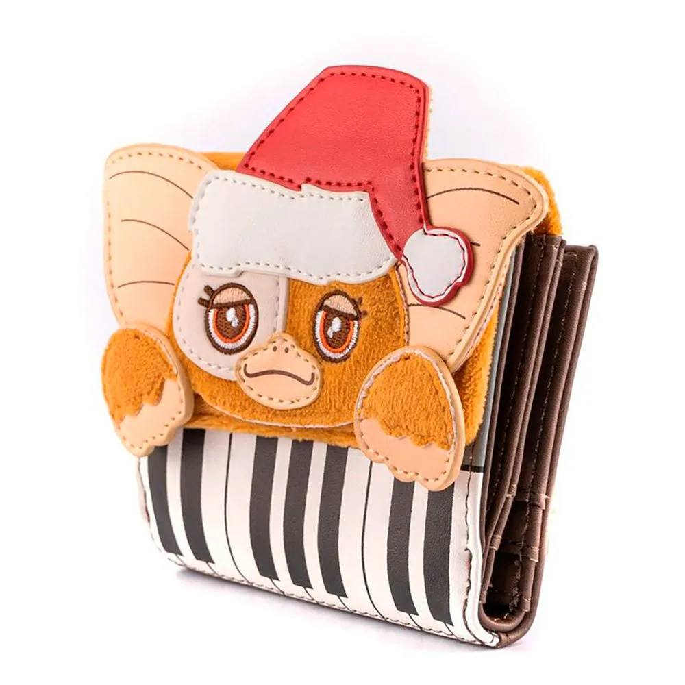 Loungefly Gizmo Weihnachten Brieftasche, Black / white / orange, One Size Loungefly Gizmo Weihnachten Brieftasche, Black / white / orange, One Size
