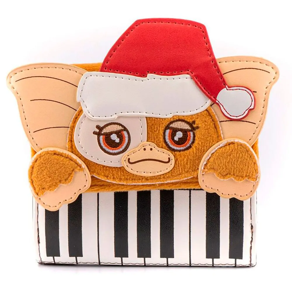 Loungefly Gizmo Weihnachten Brieftasche, Black / white / orange, One Size Loungefly Gizmo Weihnachten Brieftasche, Black / white / orange, One Size