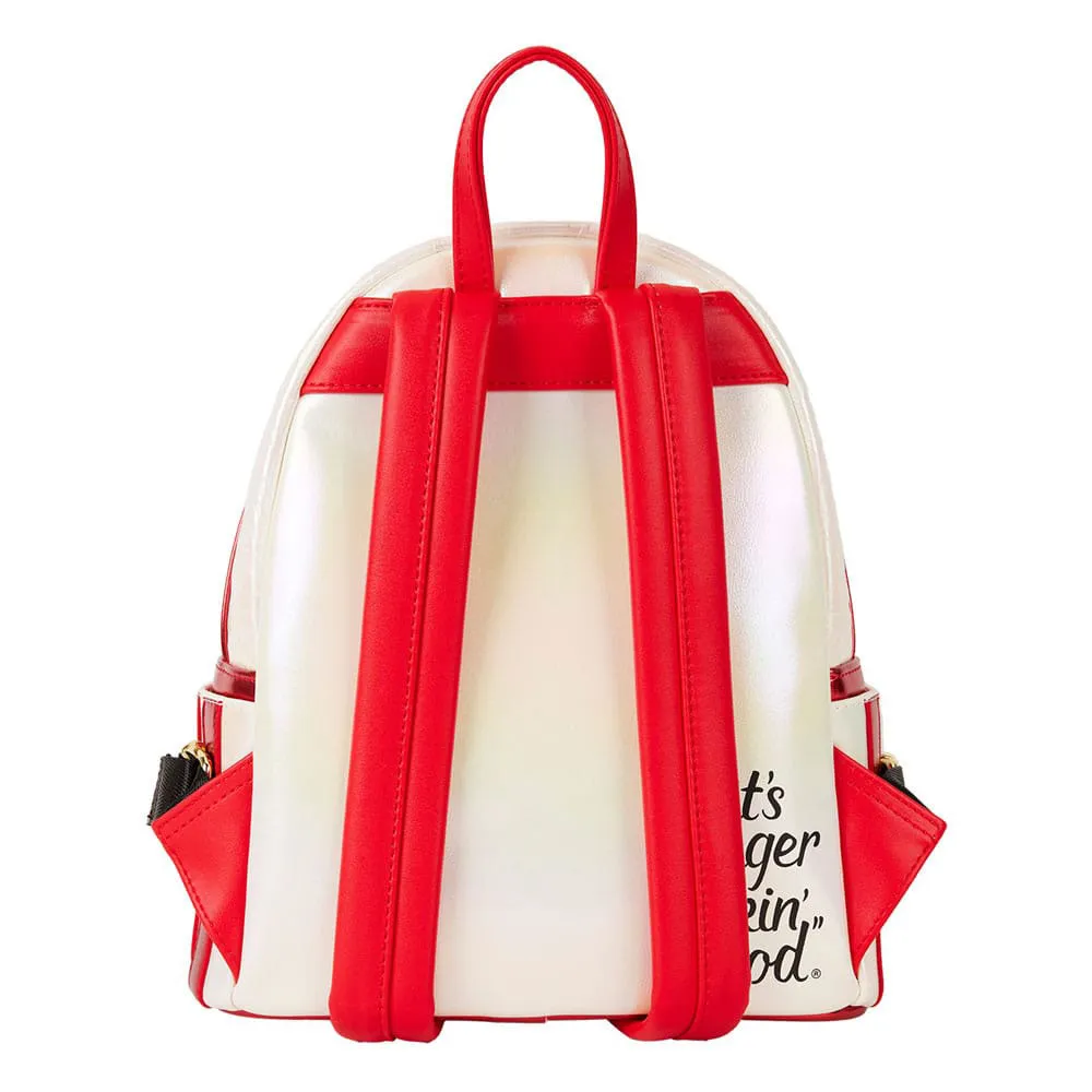 Loungefly Kentucky Fried Chicken By Mini Rucksack, Multicolor Loungefly Kentucky Fried Chicken By Mini Rucksack, Multicolor