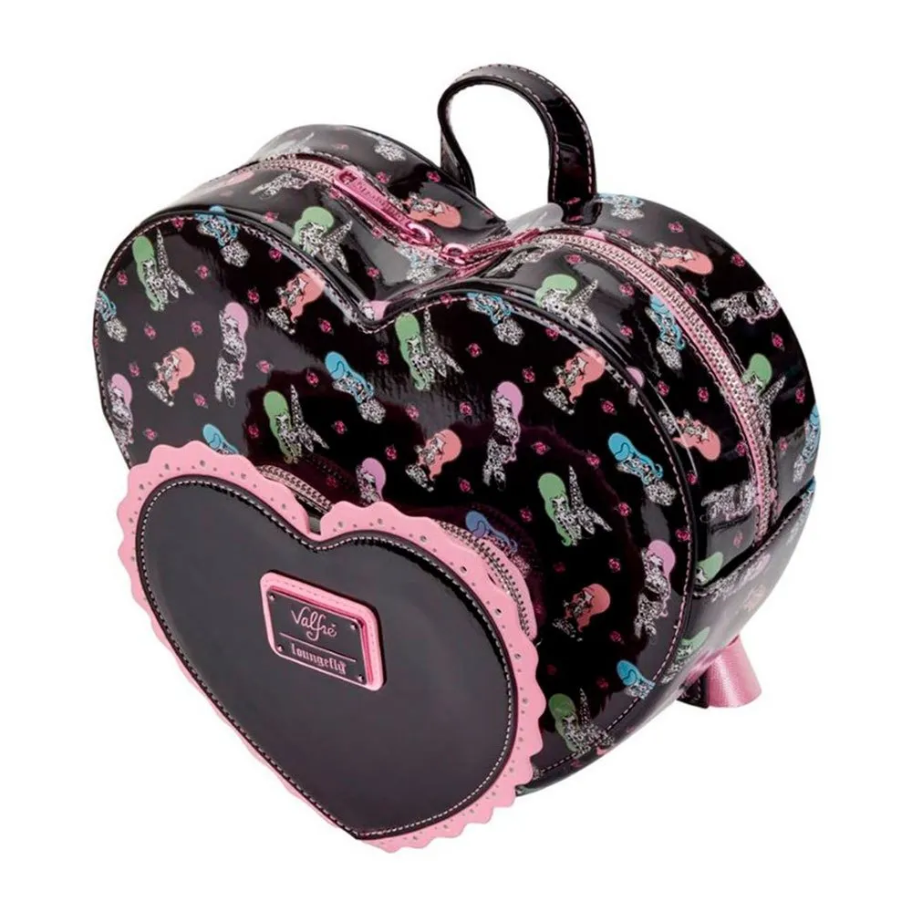 Loungefly Lucys Tattoo Doppeltes Herz Rucksack, Multicolor Loungefly Lucys Tattoo Doppeltes Herz Rucksack, Multicolor