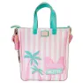 Loungefly Minnie Mouse Urlaubsstil Tote Bag, Multicolor