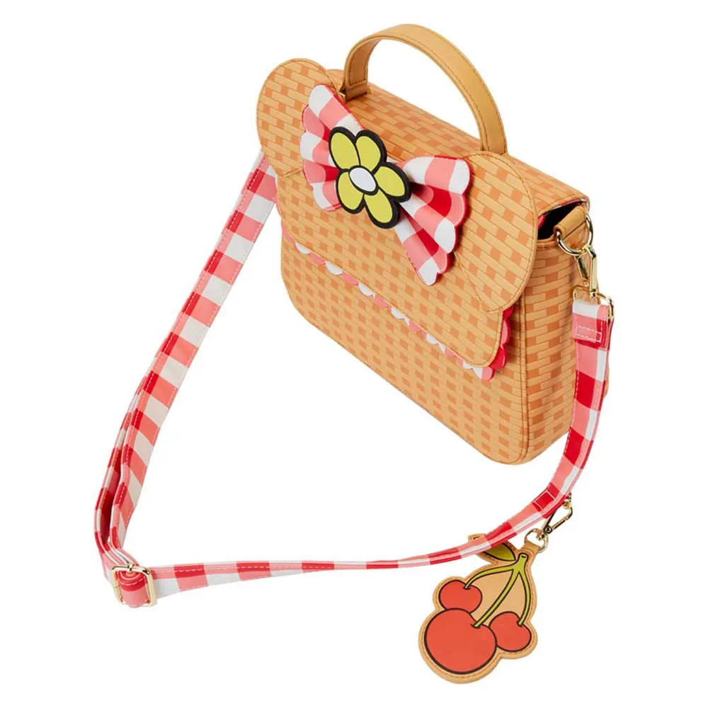 Loungefly Minnie Picknickkorb-umhängetasche, Multicolor