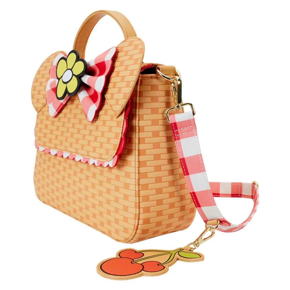 Loungefly Minnie Picknickkorb-umhängetasche, Multicolor