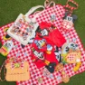 Loungefly Minnie Picknickkorb-umhängetasche, Multicolor