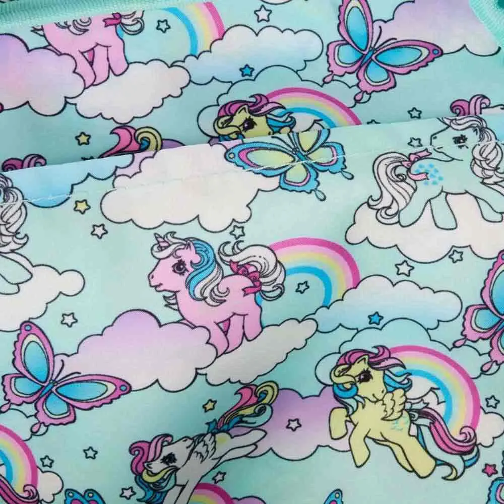 Loungefly My Little Pony Mini-rucksack Himmelszene, Multicolor Loungefly My Little Pony Mini-rucksack Himmelszene, Multicolor