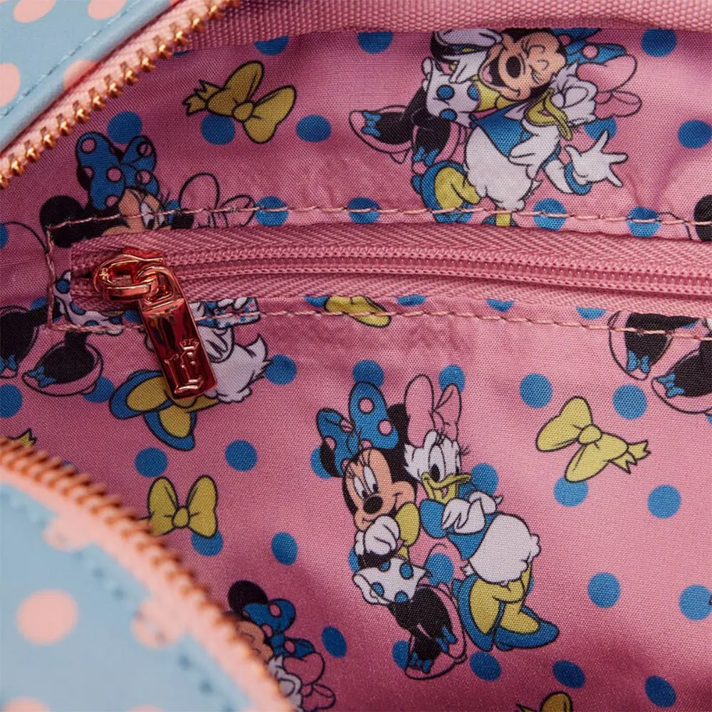 Loungefly Polka Dot Disney Minnie Tasche, Multicolour Loungefly Polka Dot Disney Minnie Tasche, Multicolour