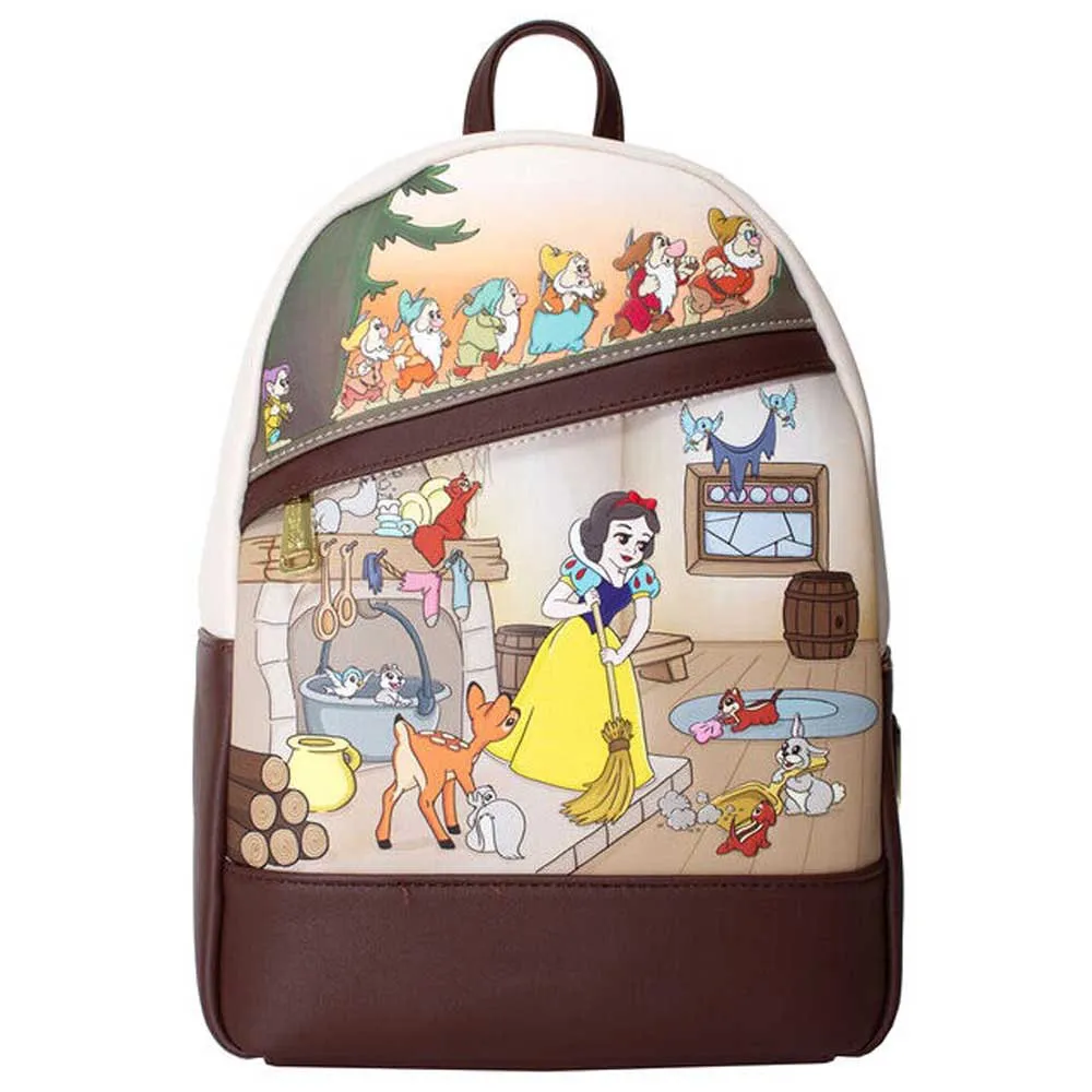 Loungefly Schneewittchen-rucksack, Multicolor