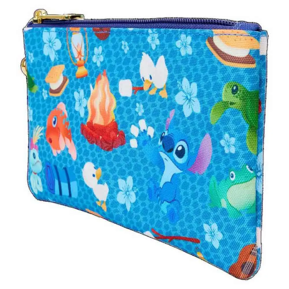 Loungefly Stitch Und Scrump All-over Print Camping-geldbörse, Multicolor, One Size Loungefly Stitch Und Scrump All-over Print Camping-geldbörse, Multicolor, One Size