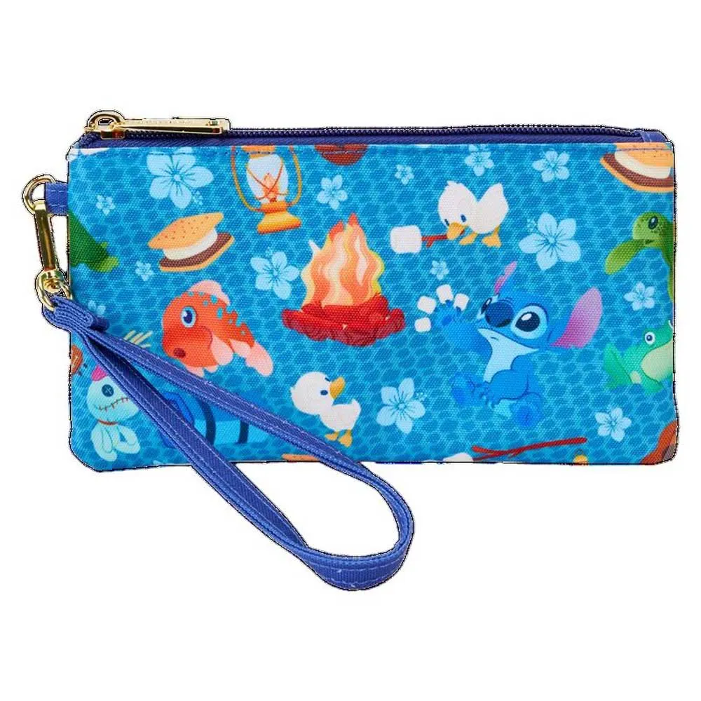 Loungefly Stitch Und Scrump All-over Print Camping-geldbörse, Multicolor, One Size Loungefly Stitch Und Scrump All-over Print Camping-geldbörse, Multicolor, One Size