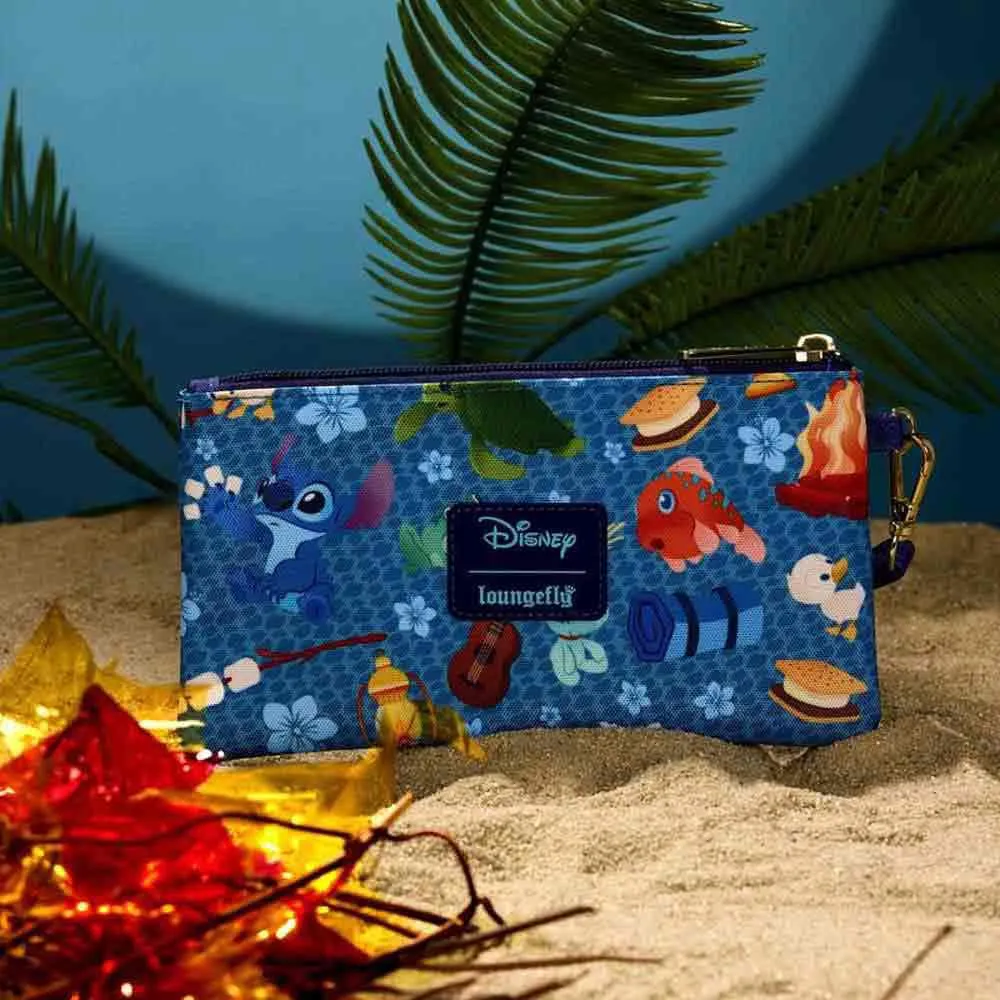 Loungefly Stitch Und Scrump All-over Print Camping-geldbörse, Multicolor, One Size Loungefly Stitch Und Scrump All-over Print Camping-geldbörse, Multicolor, One Size