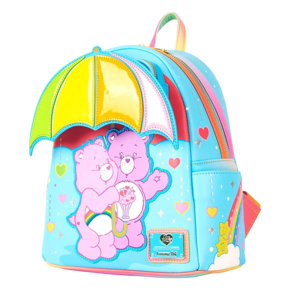 Loungefly The Care Bears By Rainbow Mini Rucksack, Multicolor