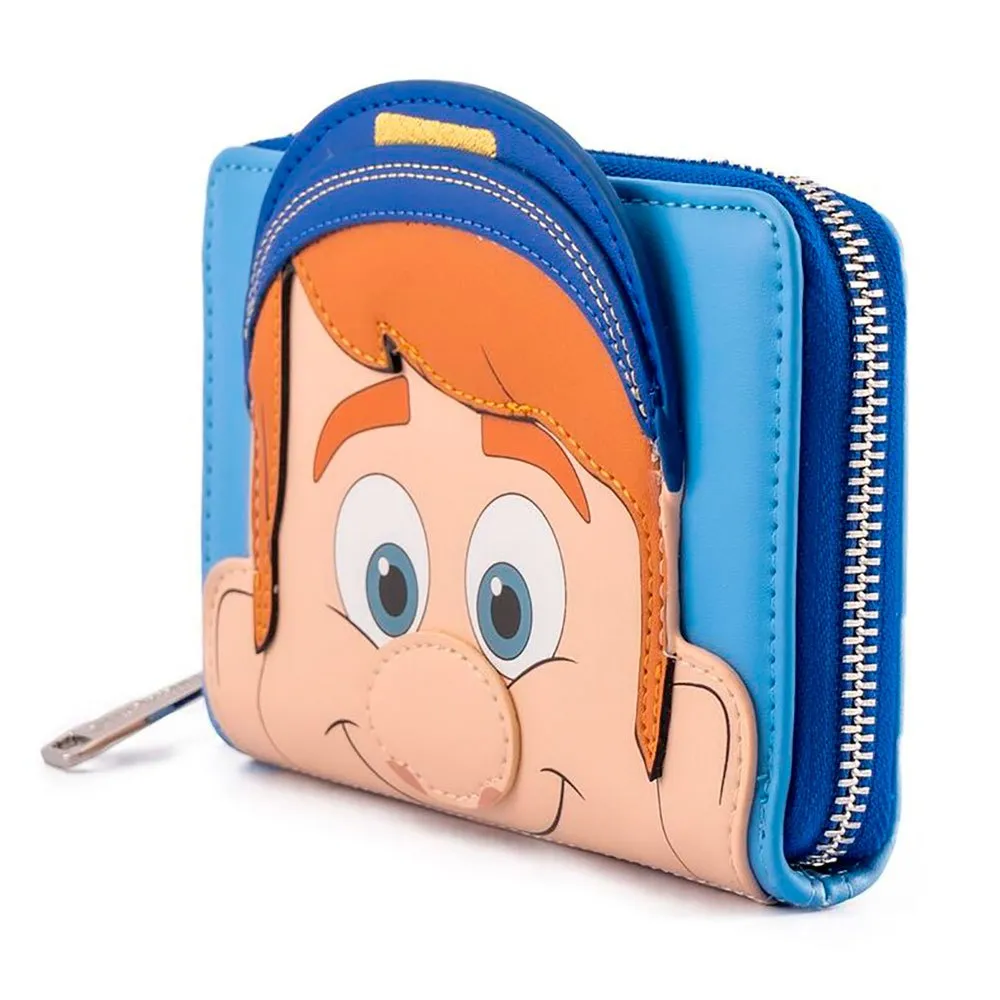 Loungefly Wreck-it Ralph Fix It Brieftasche, Blue / brown, One Size Loungefly Wreck-it Ralph Fix It Brieftasche, Blue / brown, One Size
