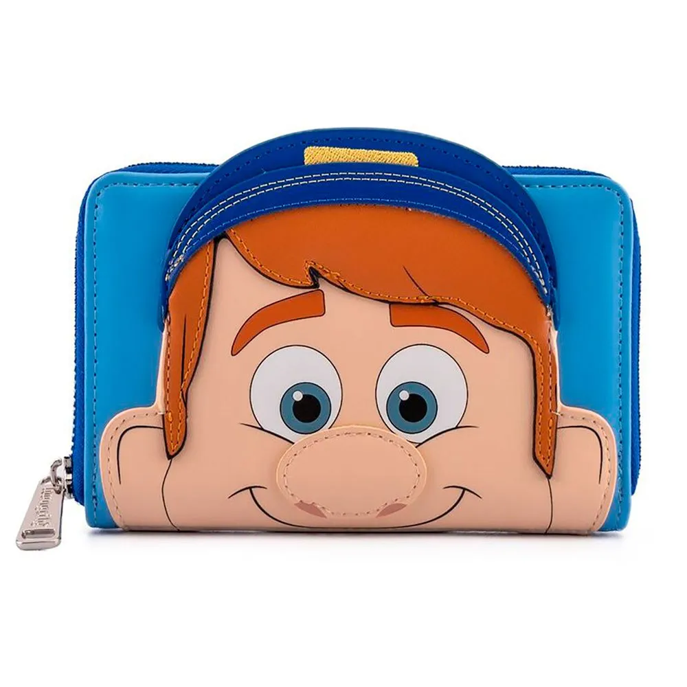 Loungefly Wreck-it Ralph Fix It Brieftasche, Blue / brown, One Size Loungefly Wreck-it Ralph Fix It Brieftasche, Blue / brown, One Size
