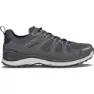 LOWA Innox Evo Goretex Lo Wanderschuhe Refurbished, Asphalt / navy