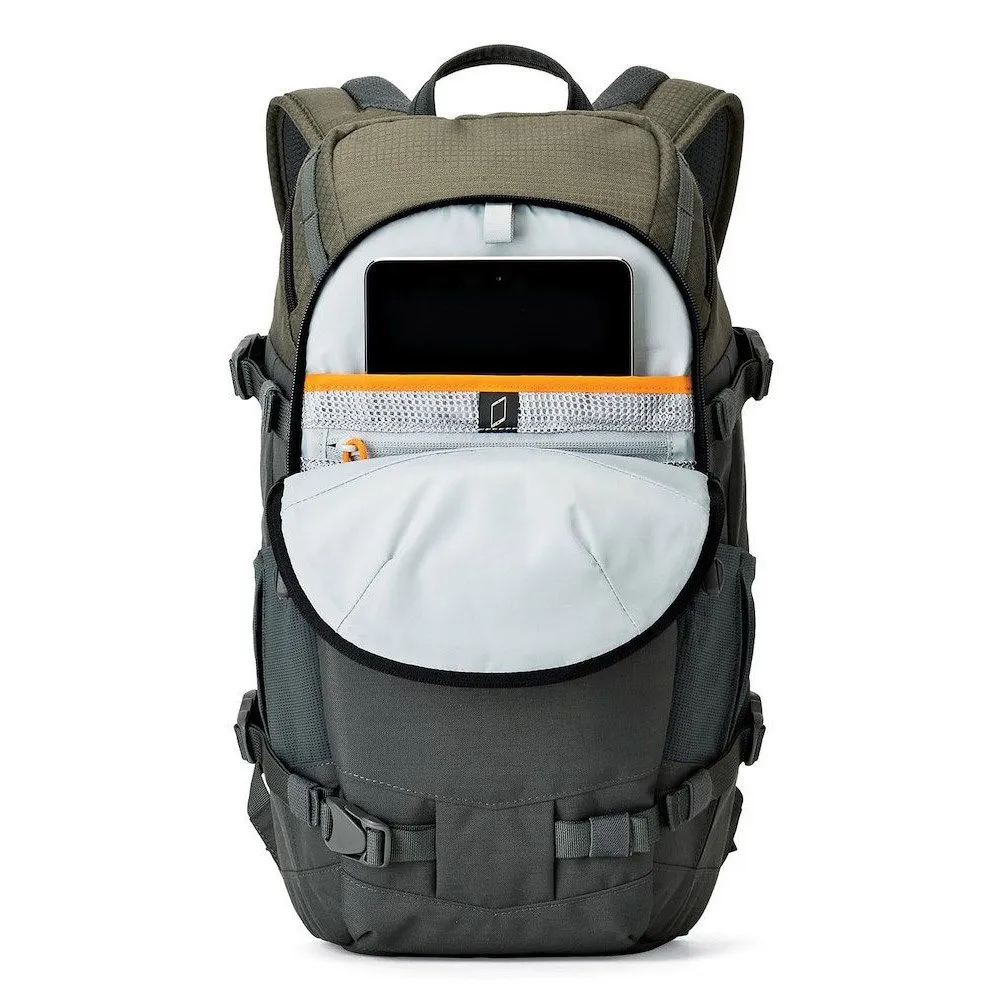Lowepro Flipside Trek 250 Aw Rucksack, Green / grey Lowepro Flipside Trek 250 Aw Rucksack, Green / grey
